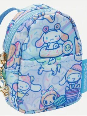 tokidoki x Cinnamoroll Sweet Treats Micro Backpack Keychain
